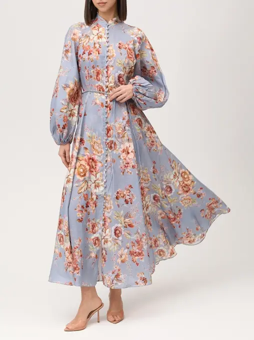 Платье льняное ZIMMERMANN