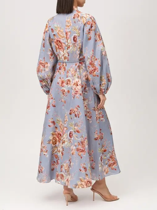 Платье льняное ZIMMERMANN