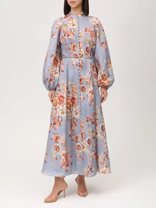 Платье льняное ZIMMERMANN