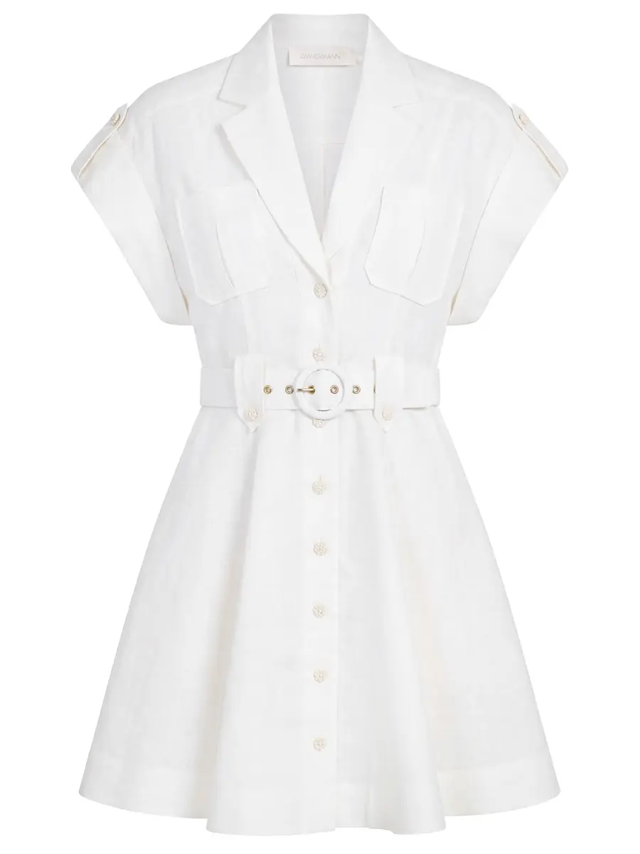 Платье льняное