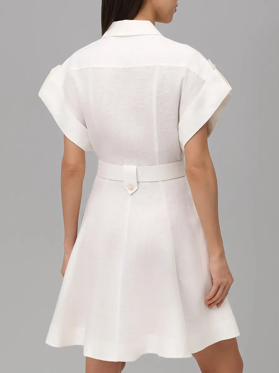 Платье льняное