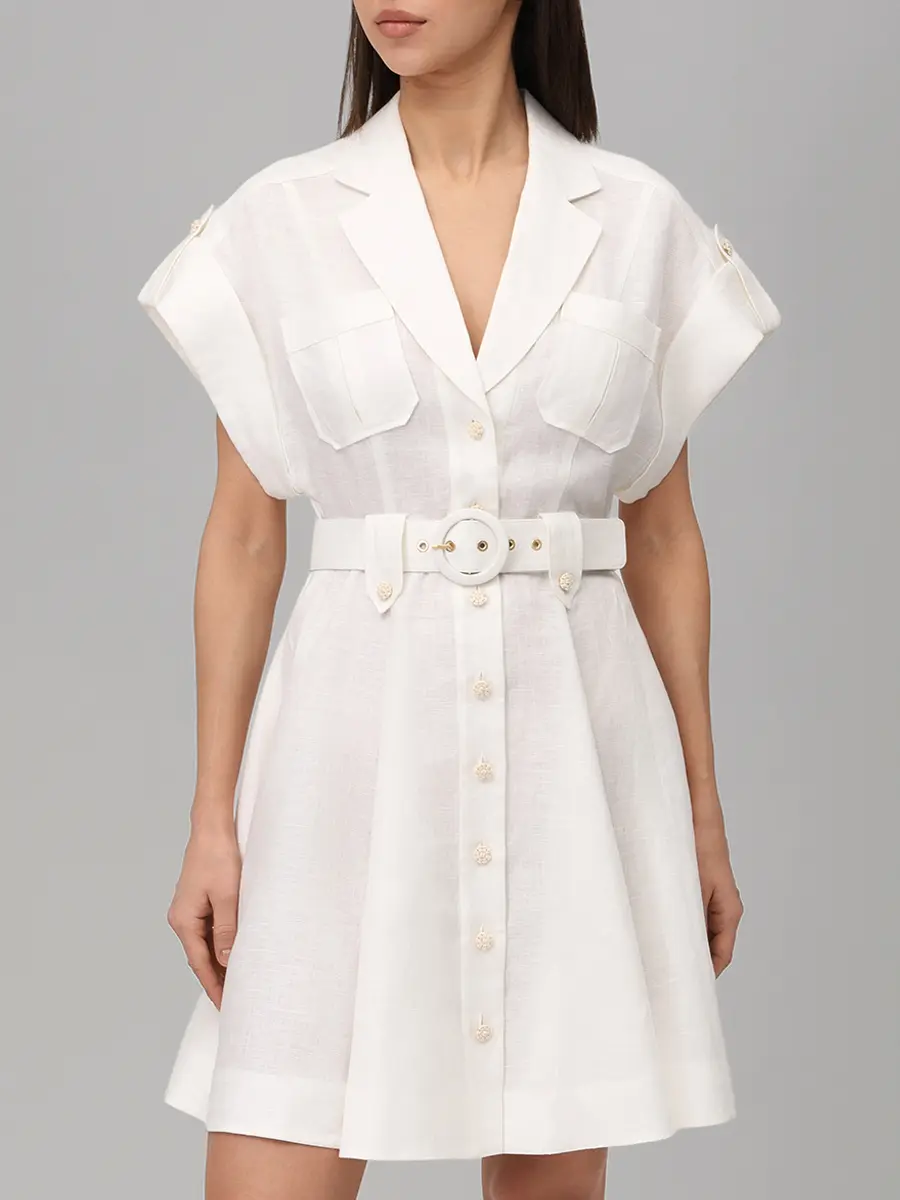 Платье льняное