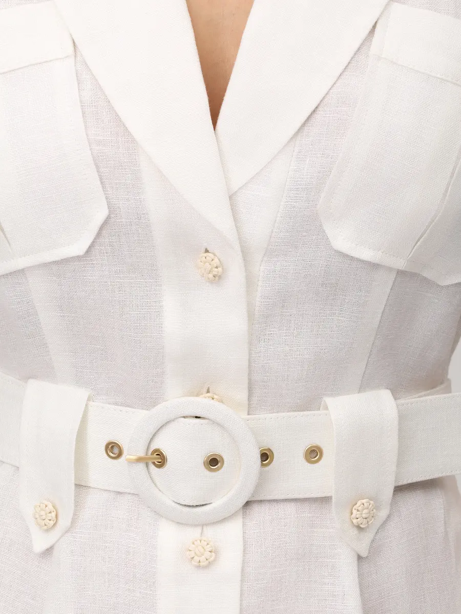 Платье льняное