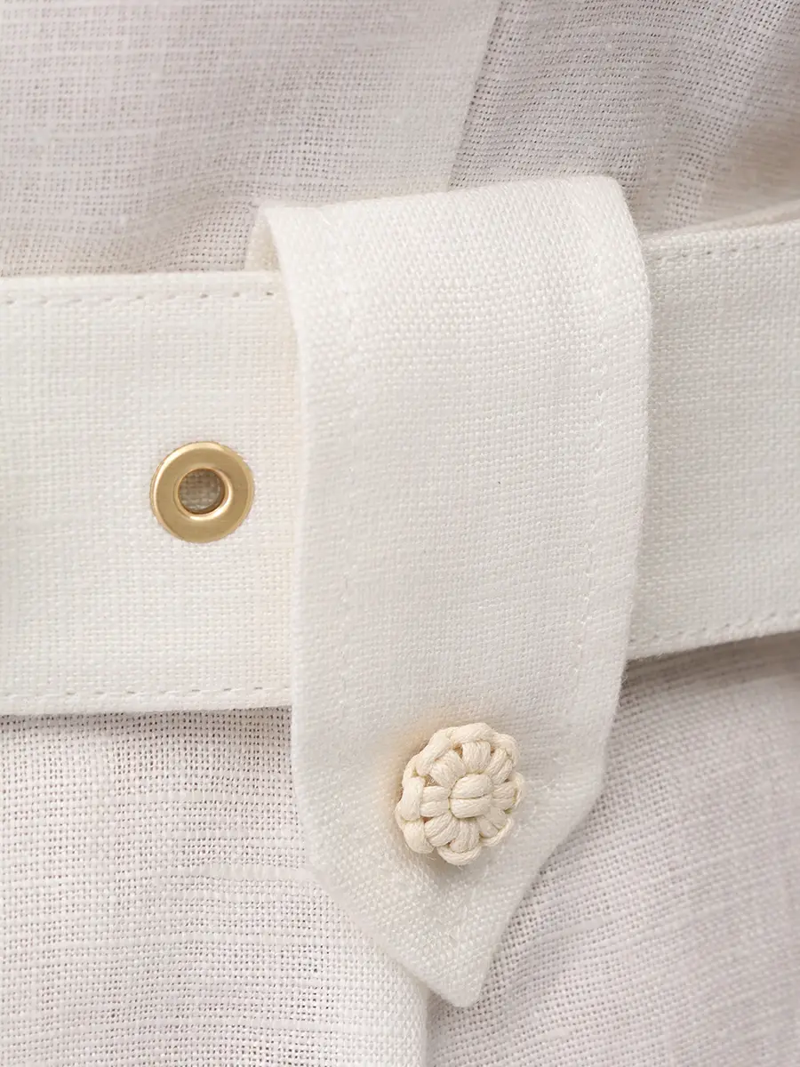 Платье льняное