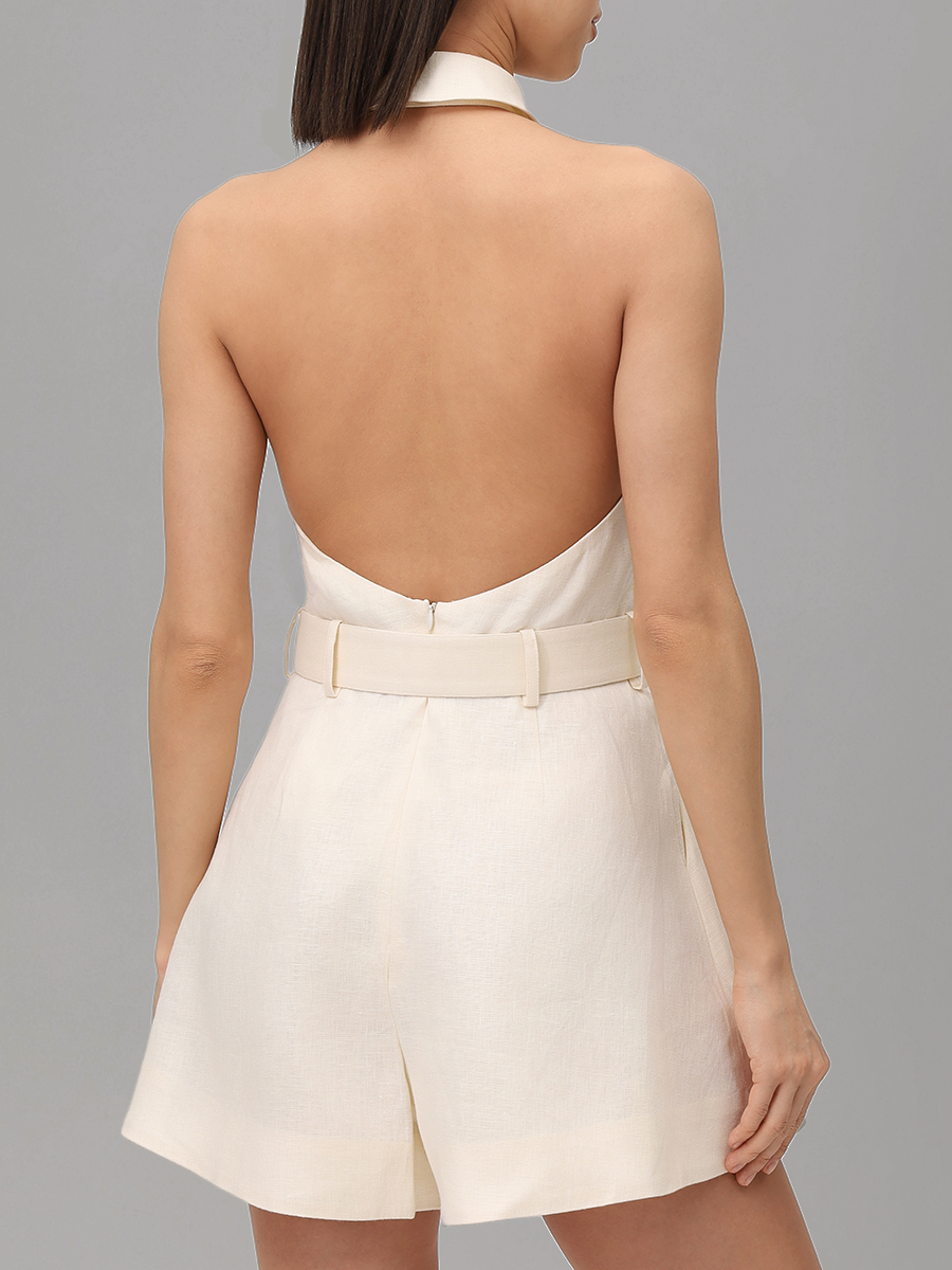 Комбинезон льняной