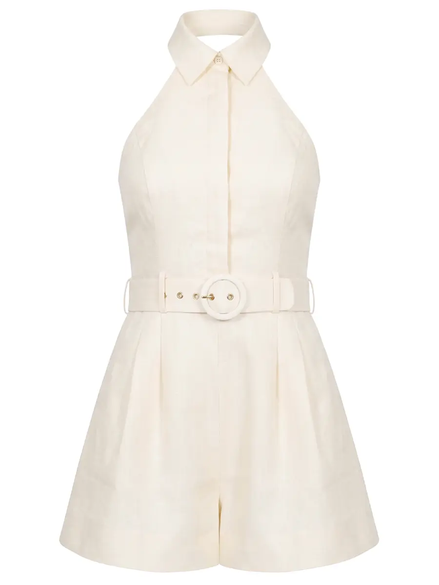 Комбинезон льняной