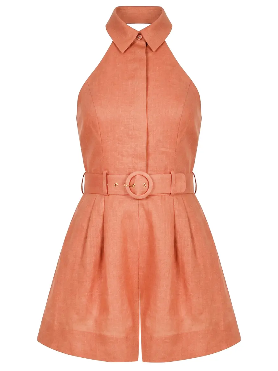 Комбинезон льняной