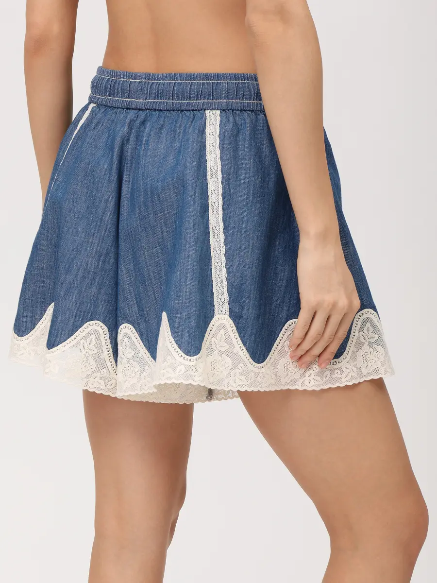 Шорты джинсовые