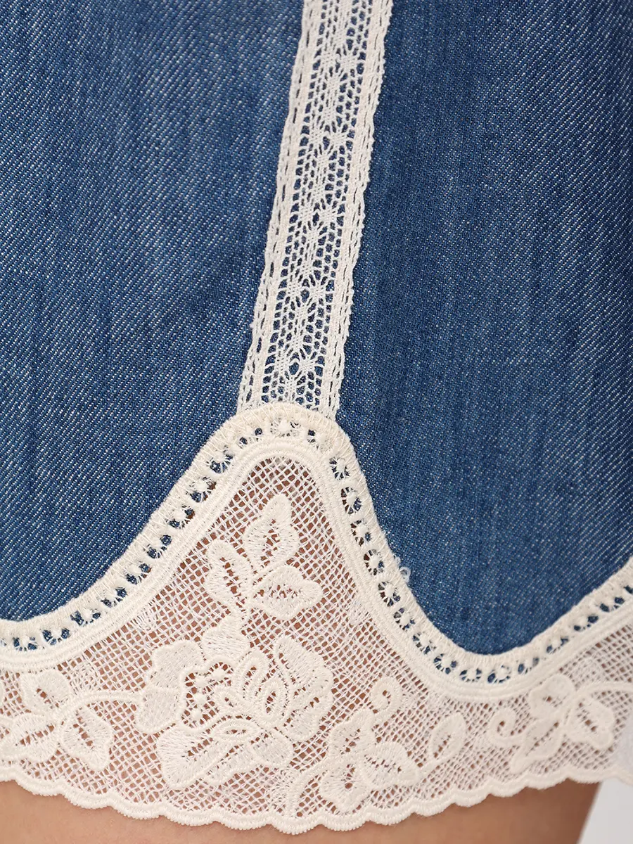 Шорты джинсовые