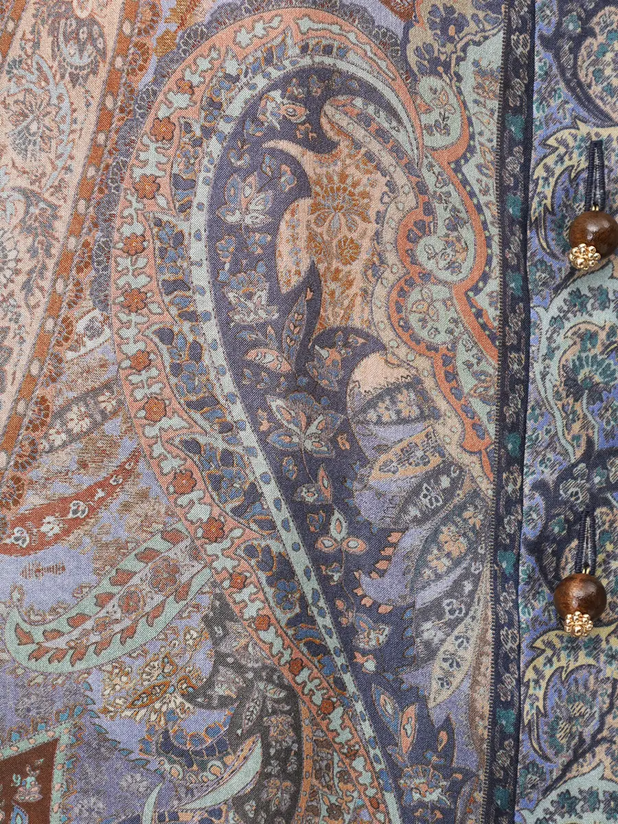 Рубашка шелковая