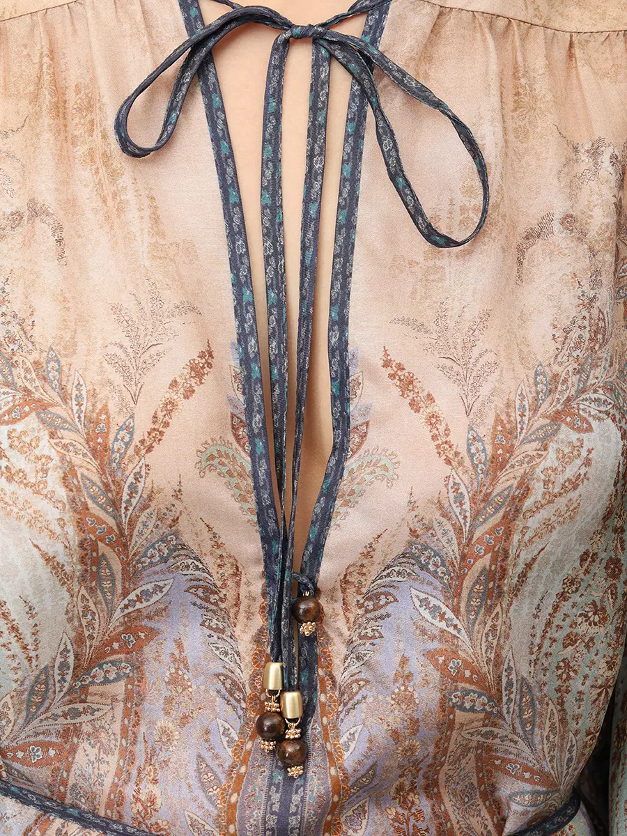 Туника шелковая