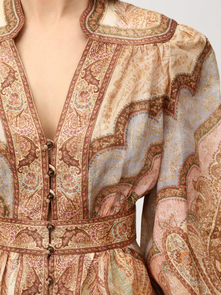 Платье льняное