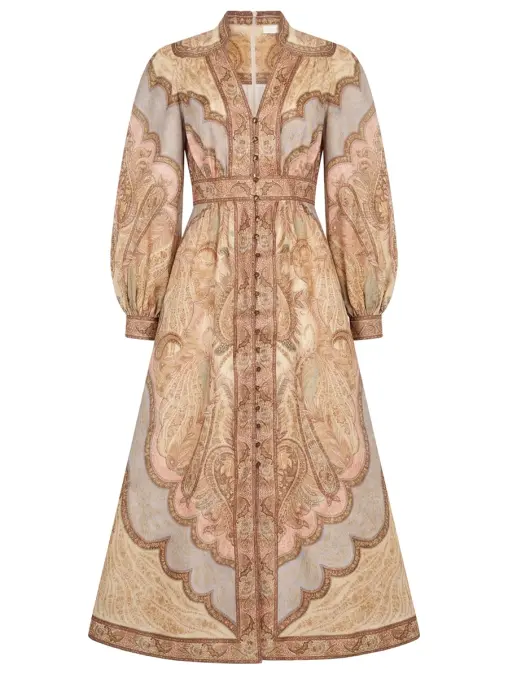 Платье льняное ZIMMERMANN