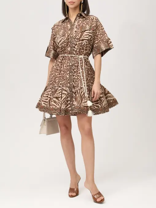 Платье хлопковое ZIMMERMANN