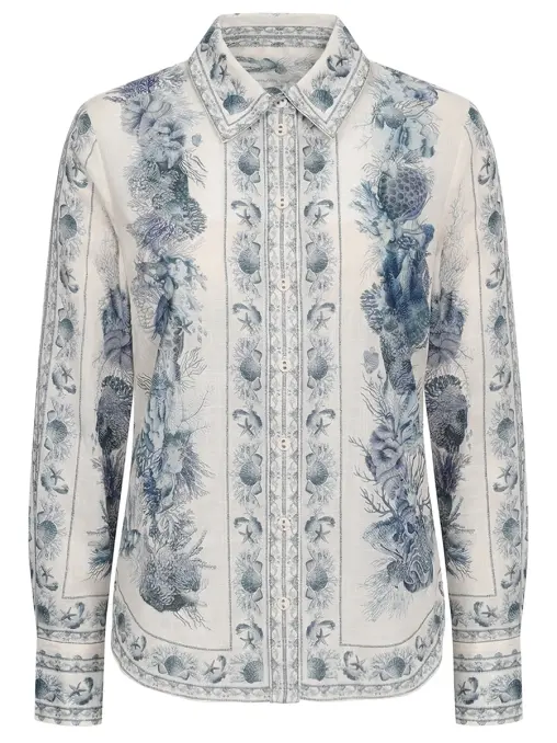 Рубашка хлопковая ZIMMERMANN