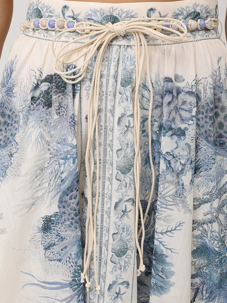 Юбка хлопковая