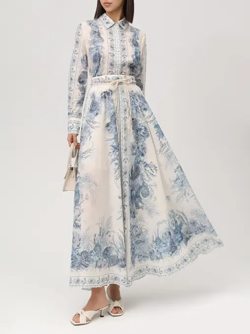 Юбка хлопковая ZIMMERMANN