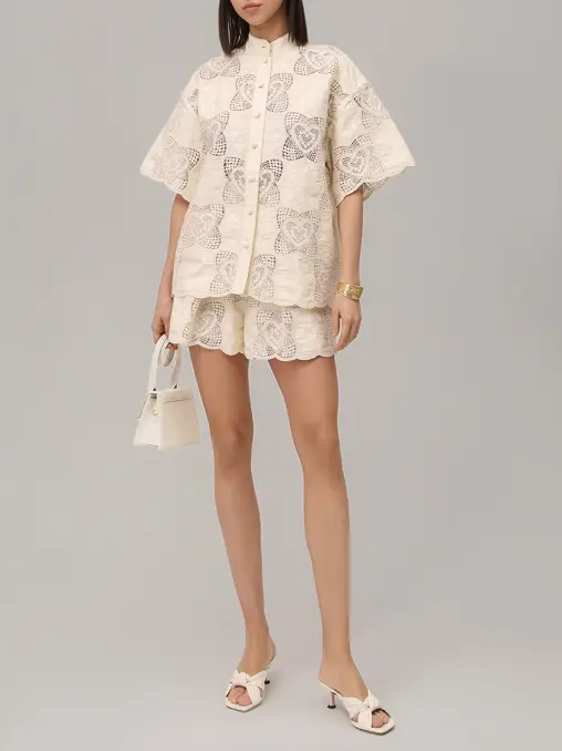 Шорты хлопковые ZIMMERMANN