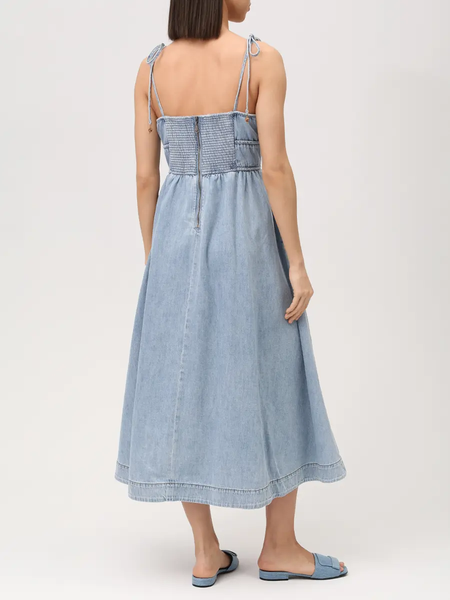 Сарафан джинсовый