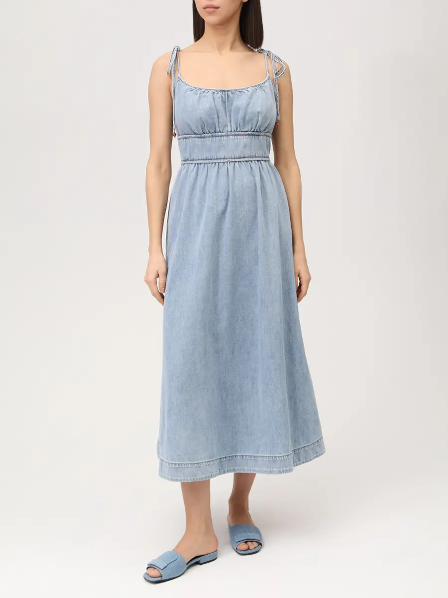 Сарафан джинсовый