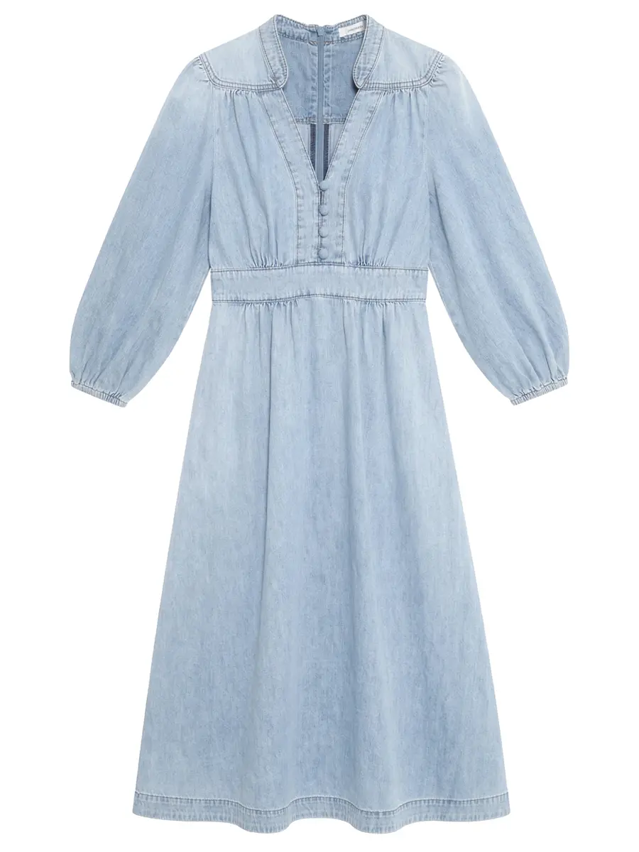 Платье джинсовое