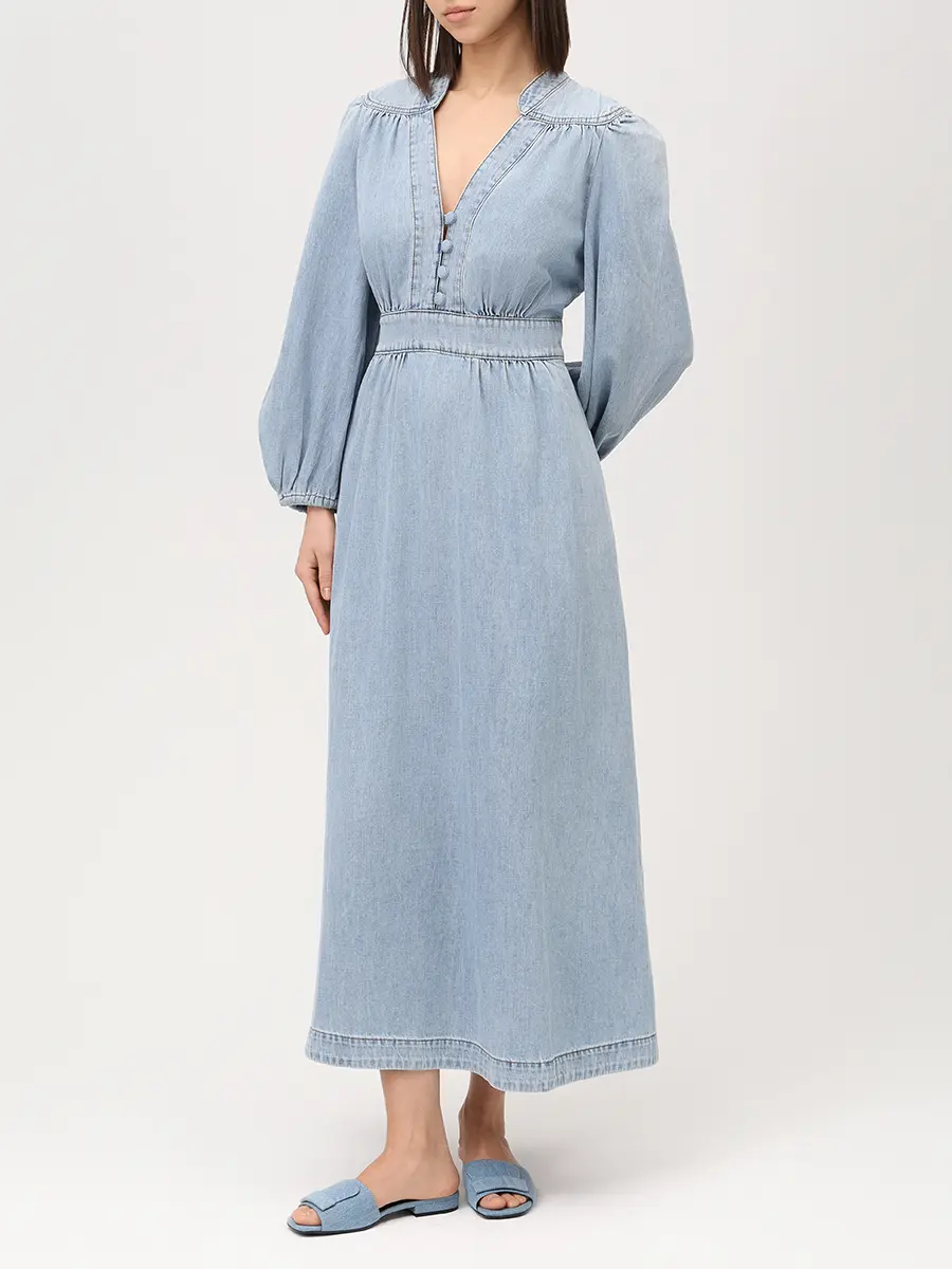 Платье джинсовое