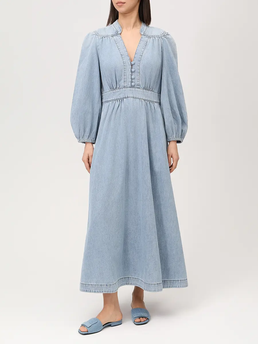 Платье джинсовое