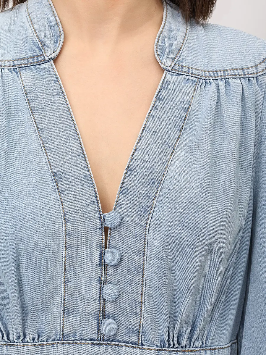 Платье джинсовое