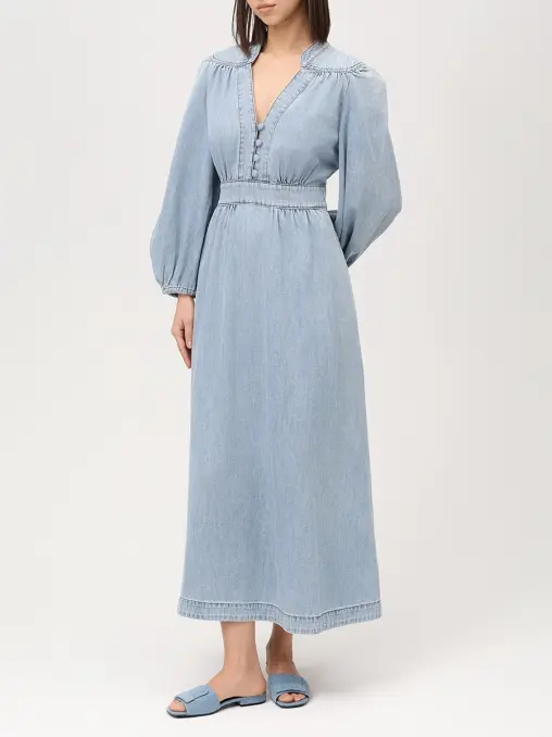 Платье джинсовое ZIMMERMANN