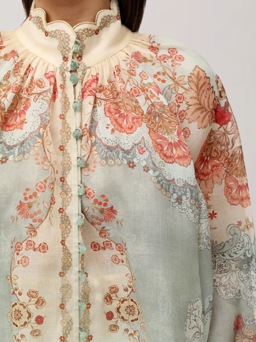 Блуза из рами