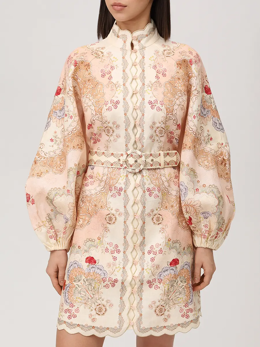 Платье льняное