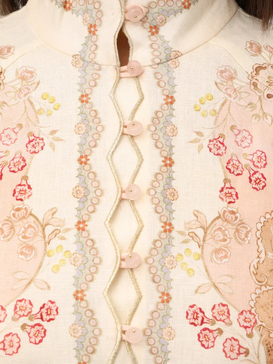 Платье льняное