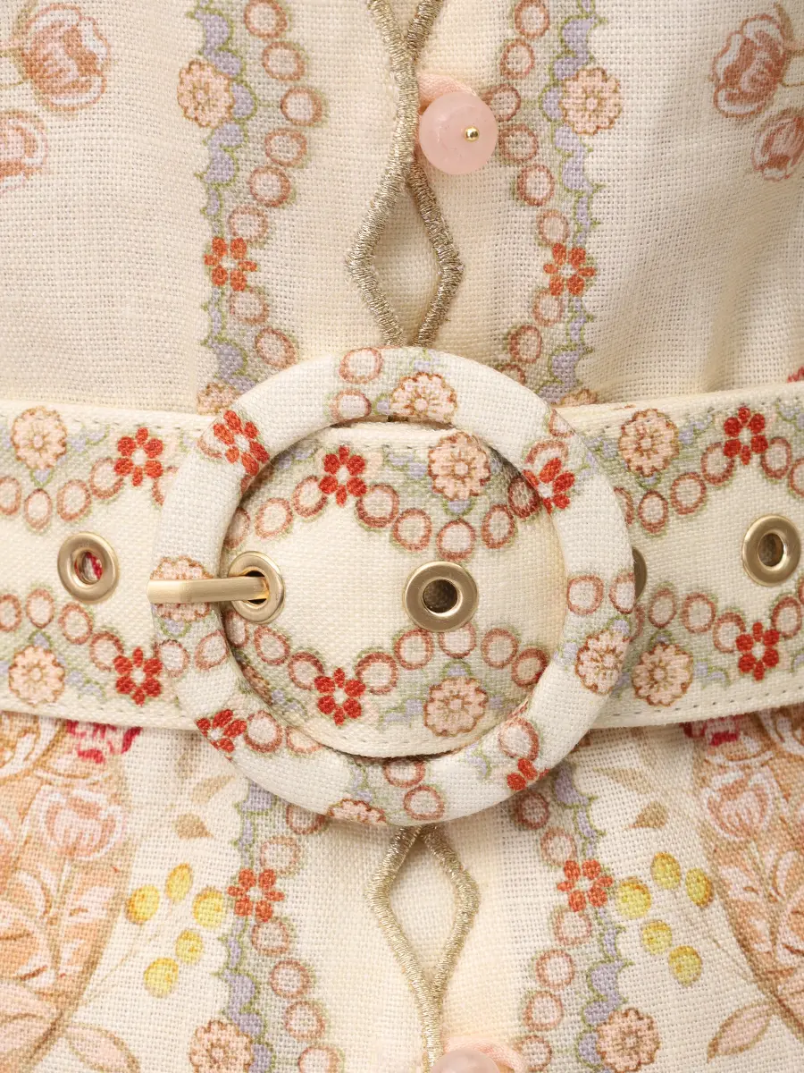 Платье льняное