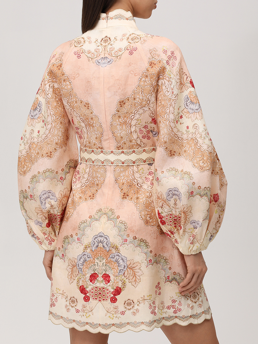 Платье льняное