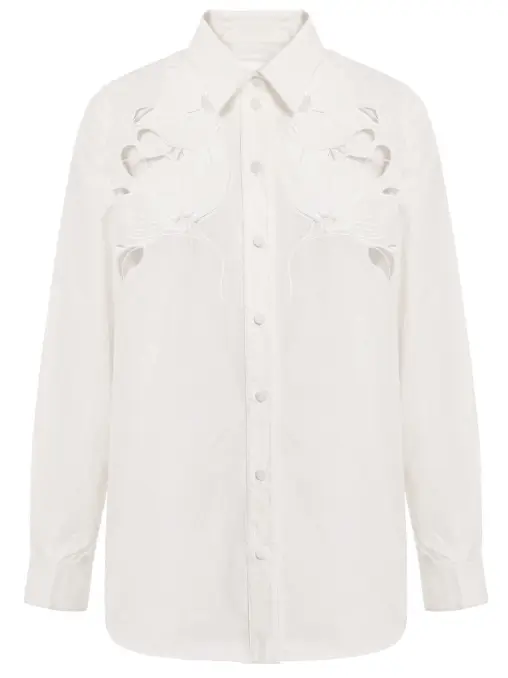 Рубашка хлопковая ZIMMERMANN
