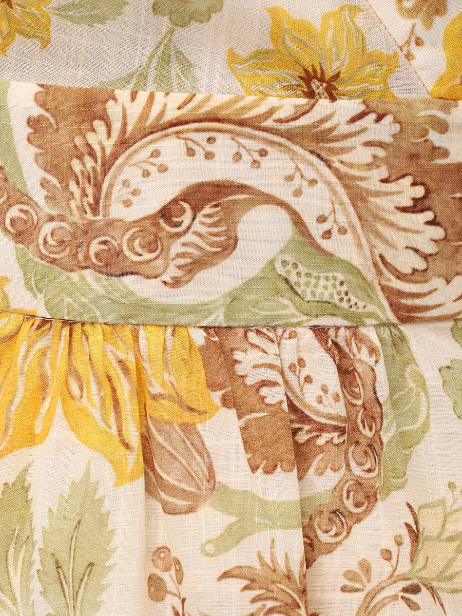 Платье хлопковое