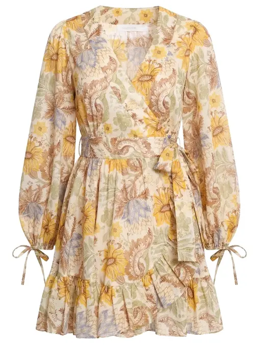 Платье хлопковое ZIMMERMANN