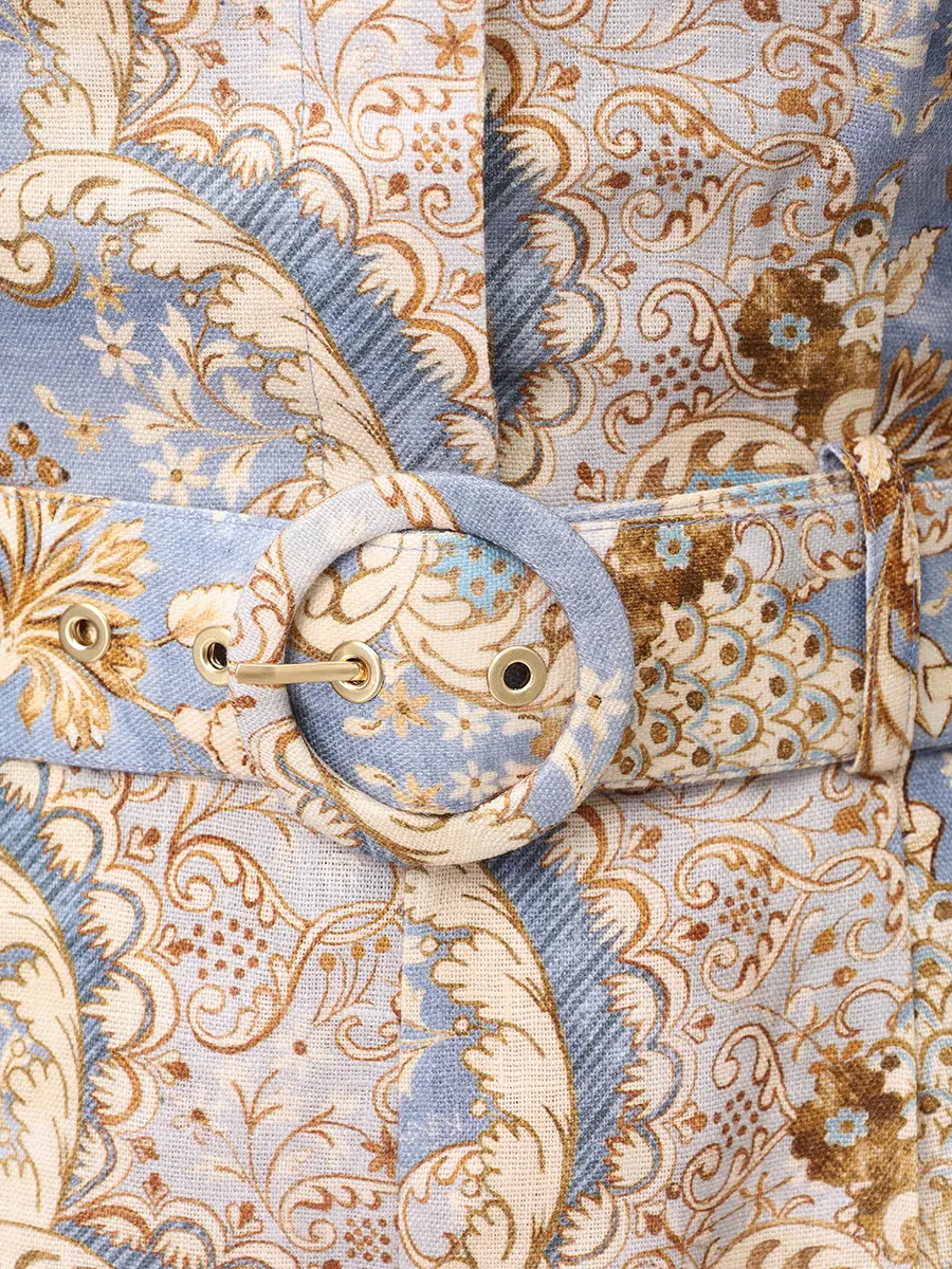 Комбинезон льняной