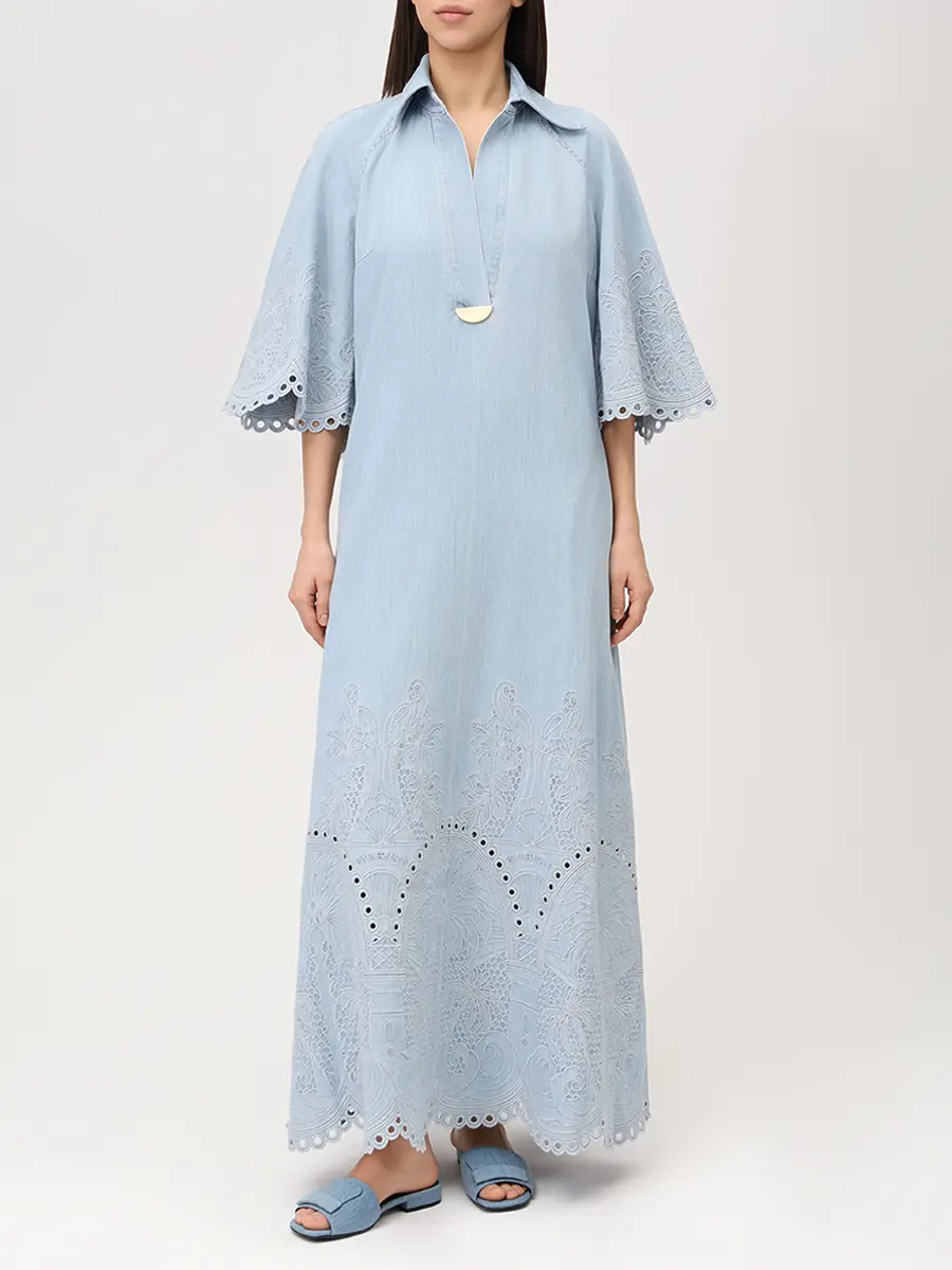 Платье джинсовое