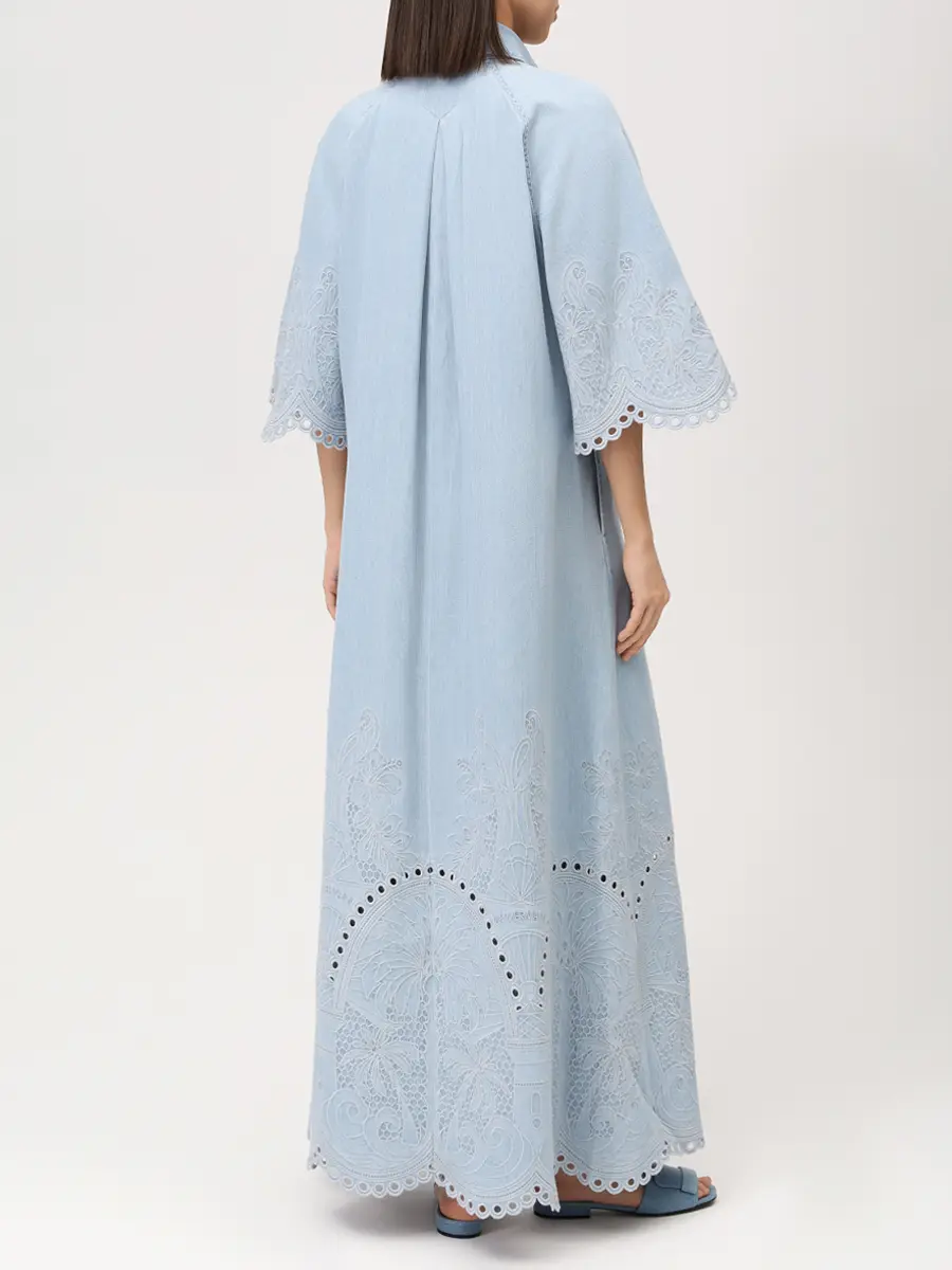 Платье джинсовое