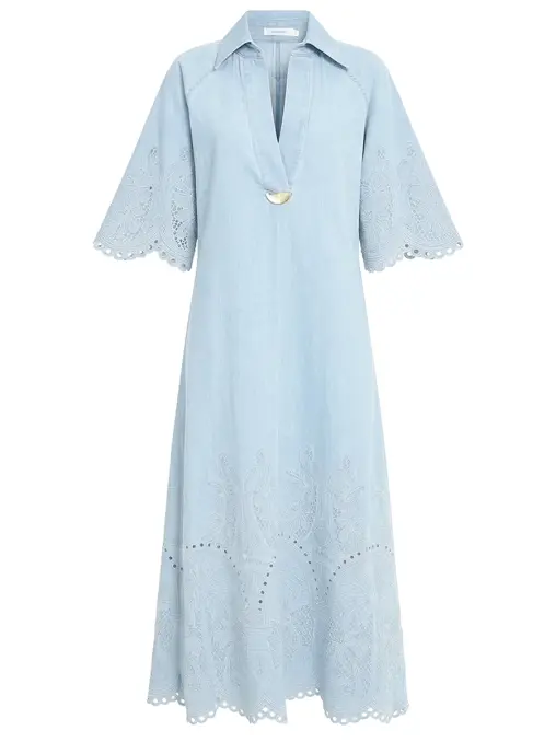 Платье джинсовое ZIMMERMANN