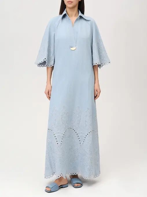 Платье джинсовое ZIMMERMANN