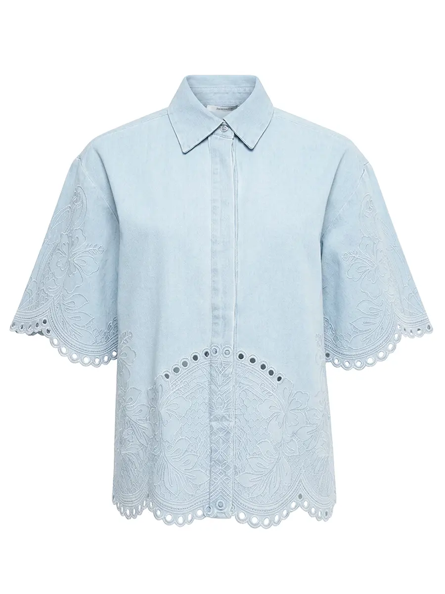 Рубашка джинсовая