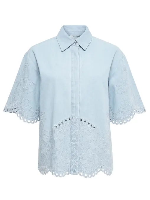 Рубашка джинсовая ZIMMERMANN