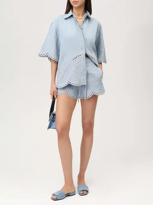 Шорты джинсовые ZIMMERMANN