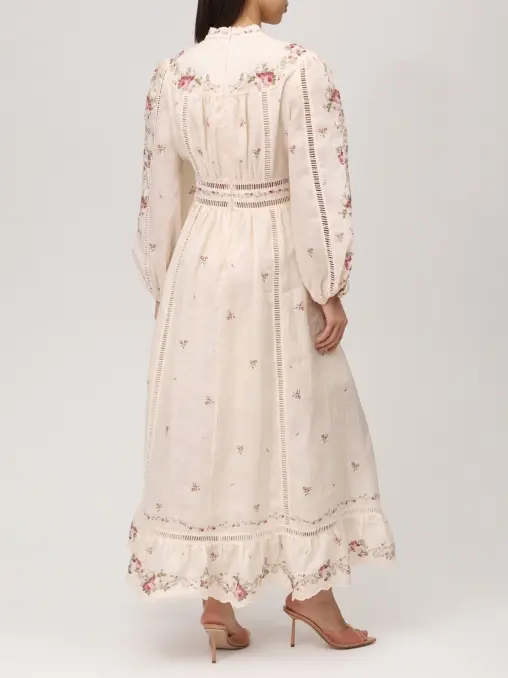 Платье льняное ZIMMERMANN