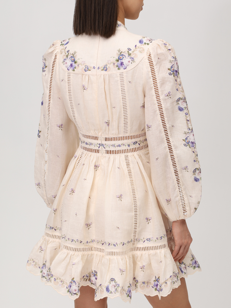 Платье льняное