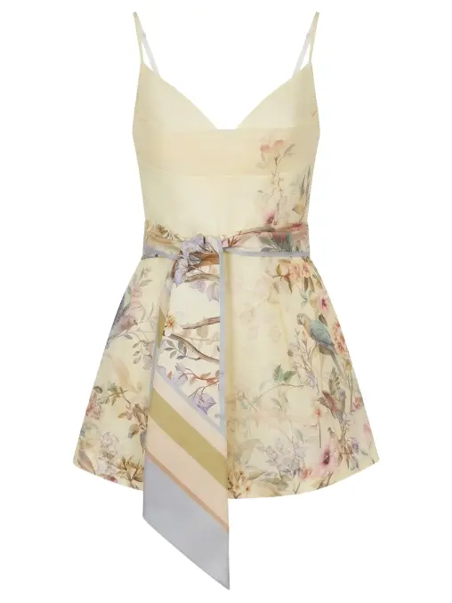 Комбинезон изо льна и шелка ZIMMERMANN