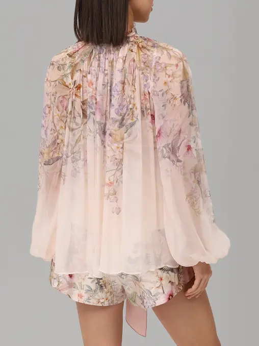 Блуза из вискозы ZIMMERMANN