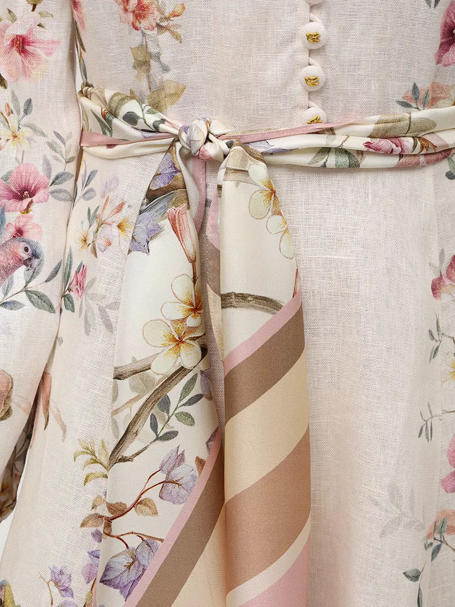 Платье льняное